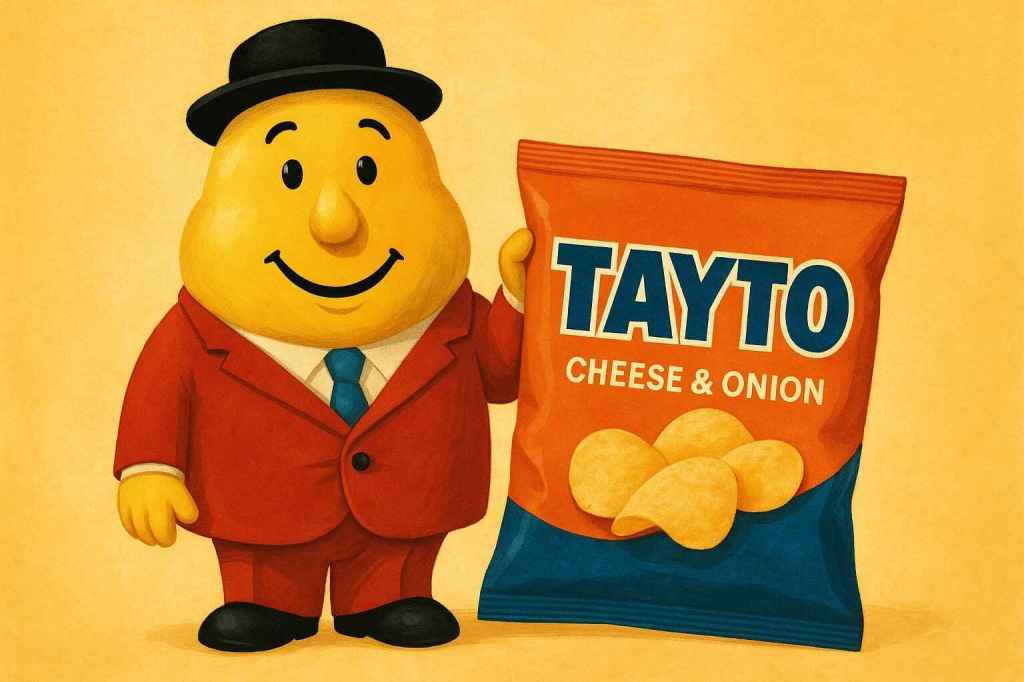 mr tayto cheese and onion chips and stories